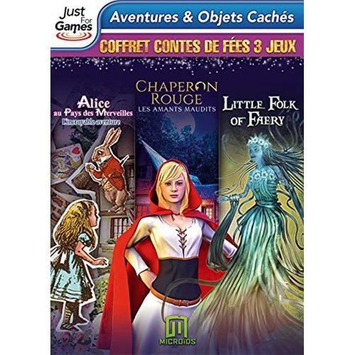 Pack Contes De Fées - Chaperon Rouge + Alice Au Pays Des Merveilles + Le Petit Monde Féérique Pc