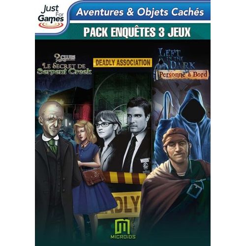 Enquêtes & Mystères - 9 Clues + Deadly Association + Left In The Dark Pc