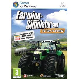 Farming Simulator 2011 Édition Platinium Pc
