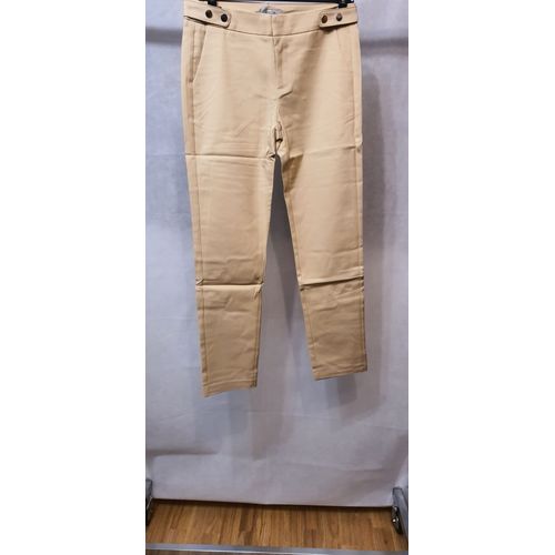 Pantalon Beige Femme Anna Ellis Paris Taille L