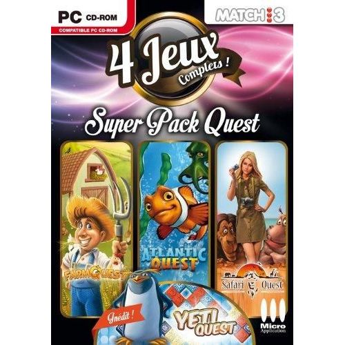 4 Jeux Complets ! Super Pack Quest Pc