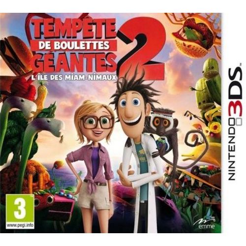 Tempêtes De Boulettes Géantes 2 - L'île Des Miam-Nimaux 3ds
