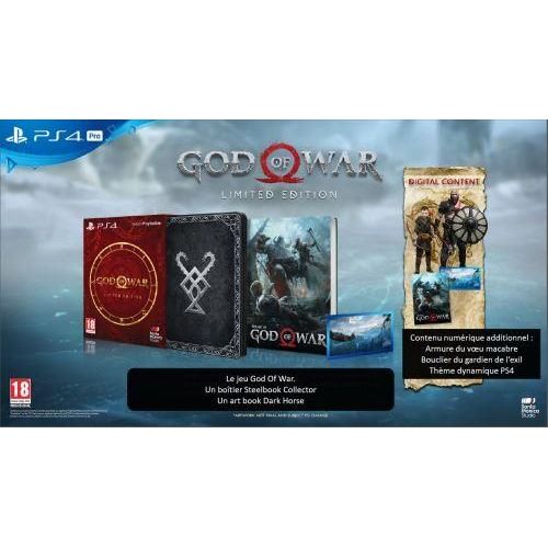 God Of War : Edition Limitée Ps4