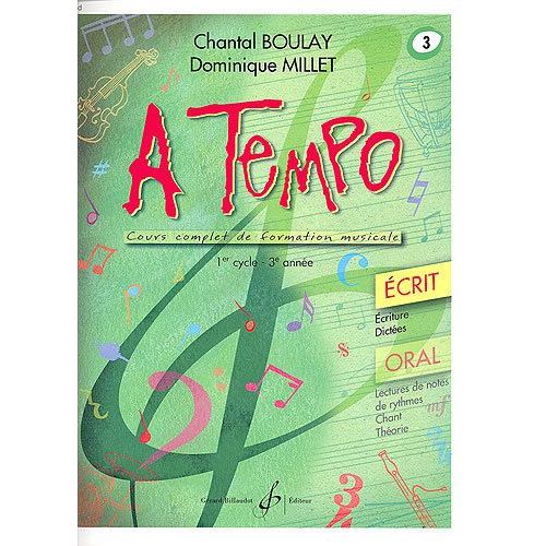 Boulay-Millet : À Tempo Vol 3 Écrit