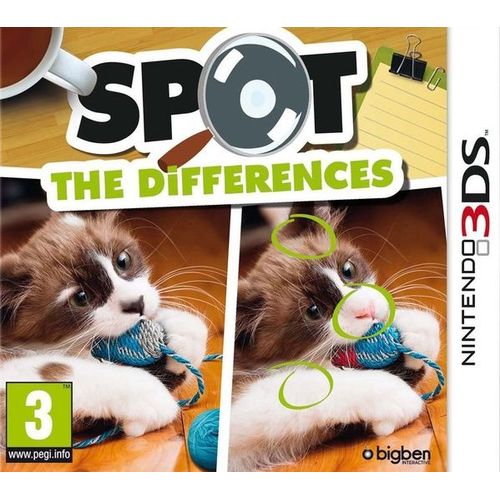 Spot The Differences ! 3ds