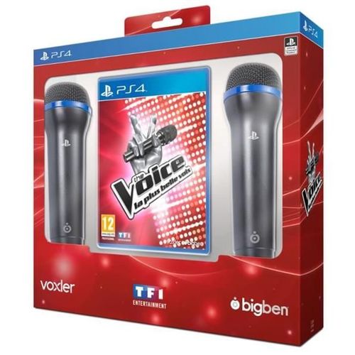 The Voice - La Plus Belle Voix + 2 Microphones Ps4