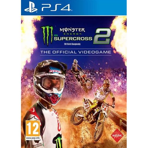 Monster Supercross Energy 2 : The Official Videogame Ps4