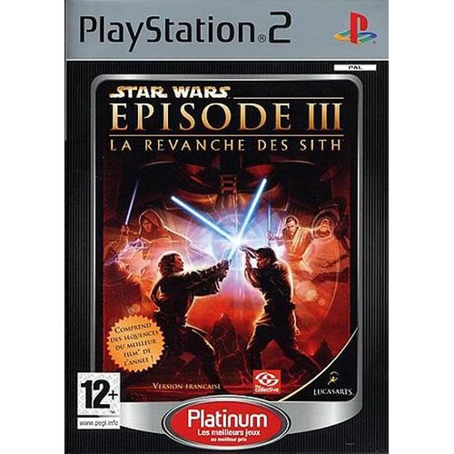 Star Wars Episode Iii - La Revanche Des Sith - Platinum Ps2