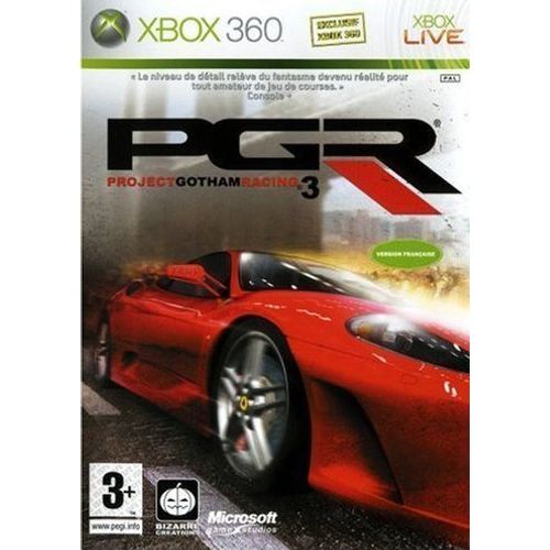 Projet Gotham Racing 3 Xbox 360