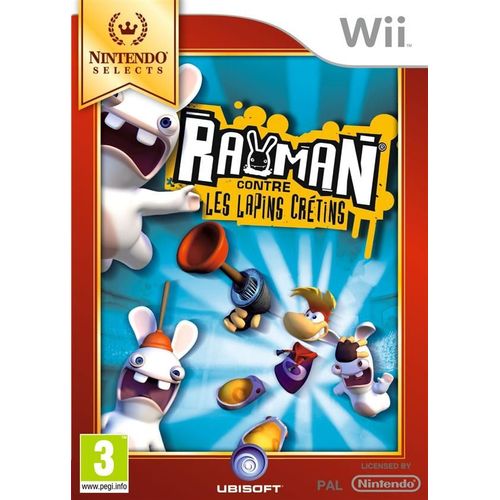 Rayman Contre Les Lapins Crétins - Nintendo Selects Wii
