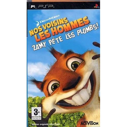 Nos Voisins Les Hommes - Zamy Pète Les Plombs Psp