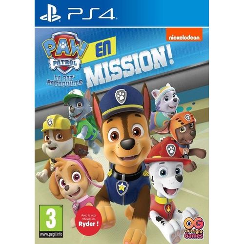 Paw Patrol : La Pat'patrouille En Mission Ps4