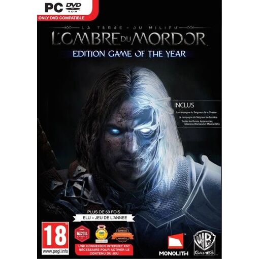 Jeu Xbox One - La Terre Du Milieu : L'Ombre Du Mordor - Neuf Sous Blister, Action-aventure Palpitante