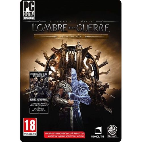 La Terre Du Milieu - L'ombre De La Guerre - Gold Edition Pc