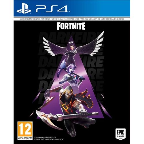 Fortnite : Pack Feu Obscur Ps4