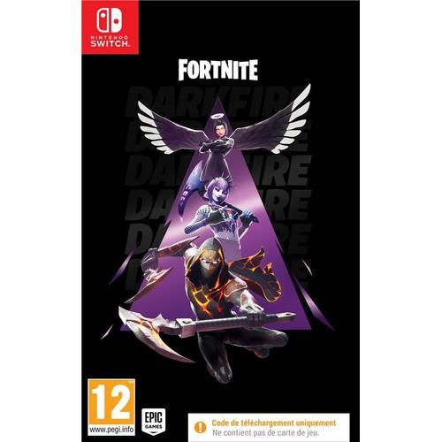 Pack Feu Obscur Fortnite (Code De Téléchargement - Ne Contient Pas De Carte De Jeu) Switch