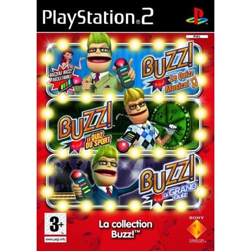 Buzz Triple Pack : Sport Quizz - Music Quizz - Grand Quizz Ps2