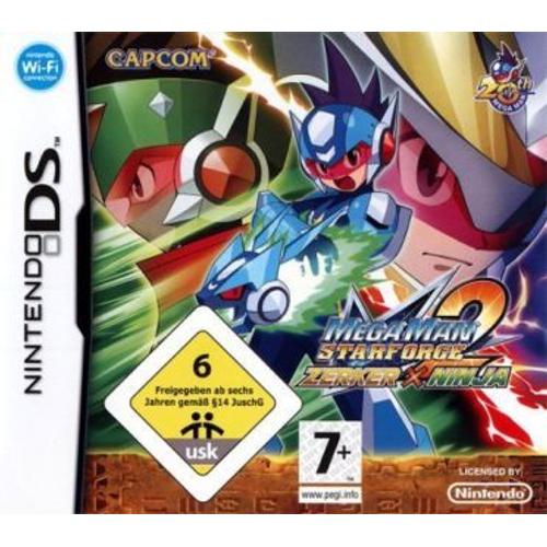 Mega Man Star Force 2 Zerker X Ninja Nintendo Ds