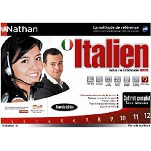 Nathan Italien - Coffret Complet 2010 Pc