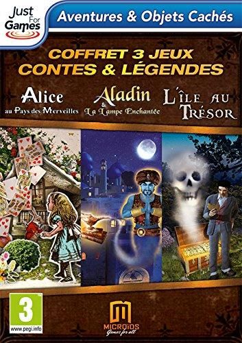 Coffret 3 Jeux 'contes' (Aladin & Alice Au Pays Des Merveilles & L'île Au Trésor) Pc