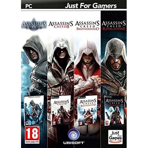 Pack Assassin's Creed : Assassin's Creed I + Assassin's Creed Ii + Brotherhood + Revelation Pc