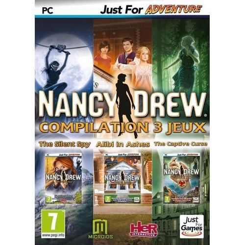 Triple Pack Nancy Drew: The Silent Spy, Alibi In Ashes & The Captive Curse Pc