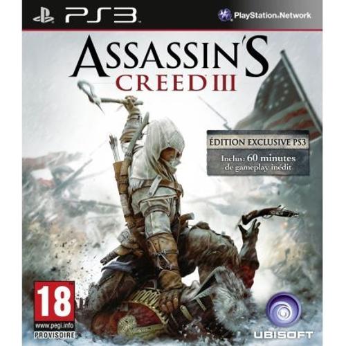 Assassin's Creed Iii Bonus Édition Ps3