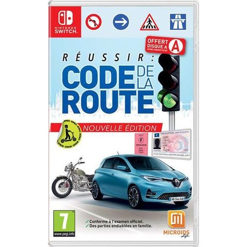 Réussir : Code De La Route - Nouvelle Édition Switch