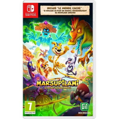 Marsupilami : Le Secret Du Sarcophage Standard Edition Switch