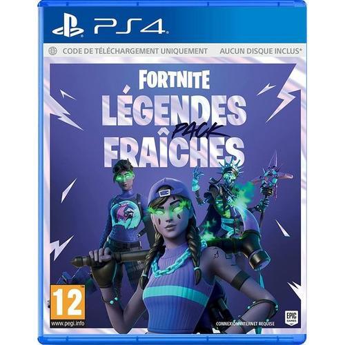 Fortnite : Pack Légendes Fraîches Ps4