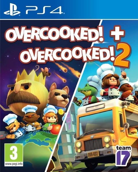 Overcooked + Overcooked 2 Ps4