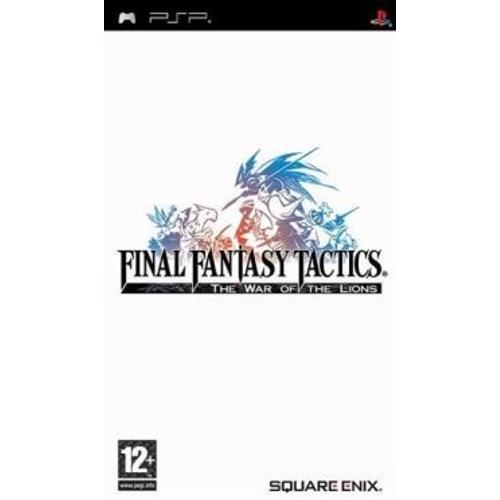 Final Fantasy Tactics The War Of The Lions - Ensemble Complet - Playstation Portable Psp