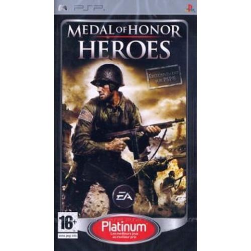Medal Oh Honor Heroes Platinum Psp