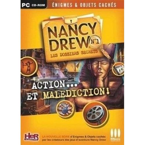 Enigmes & Objets Cachés - Nancy Drew - Les Dossiers Secrets : Action Et Malédiction ! Pc