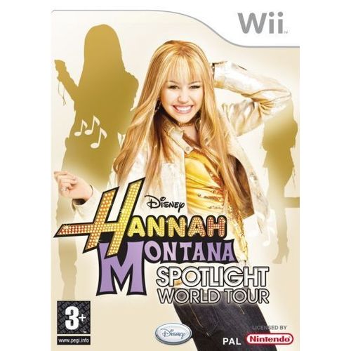 Hanna Montana En Tournée Mondiale Wii