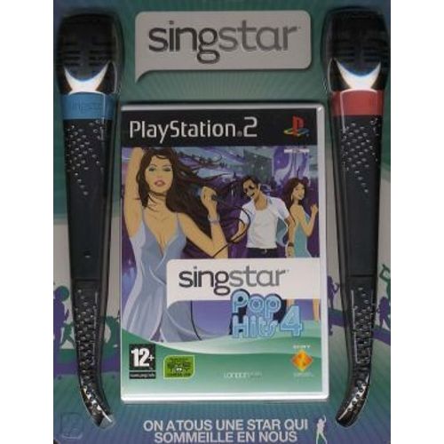 Singstar Pop Hits 4 (Avec 2 Micros) Ps2