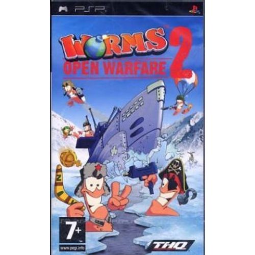 Worms Open Warfare 2 Psp
