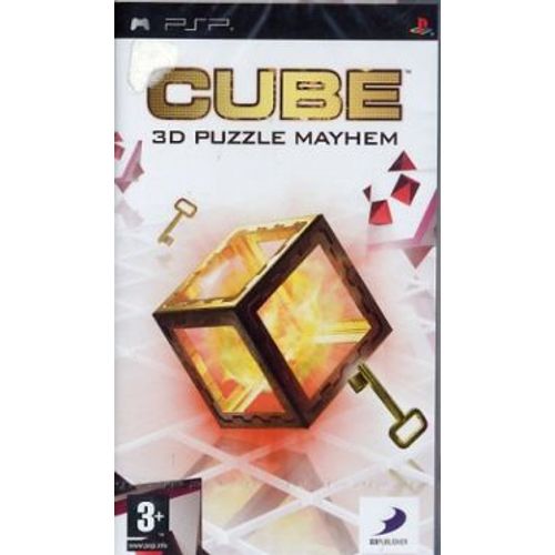 Cube 3d Puzzle Mayhem Psp