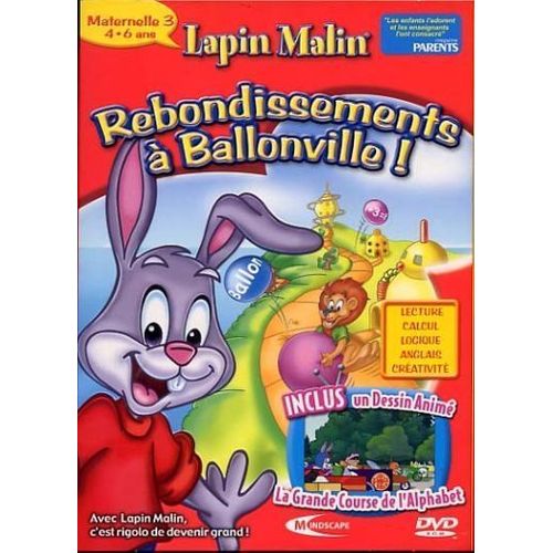 Lapin Malin: Rebondissement À Balonville! Maternelle 3 Version 2007/08 Pc