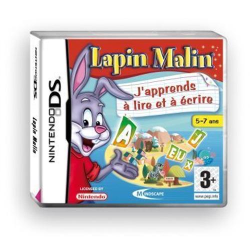 Lapin Malin - J'apprends À Lire Et À Écrire Nintendo Ds