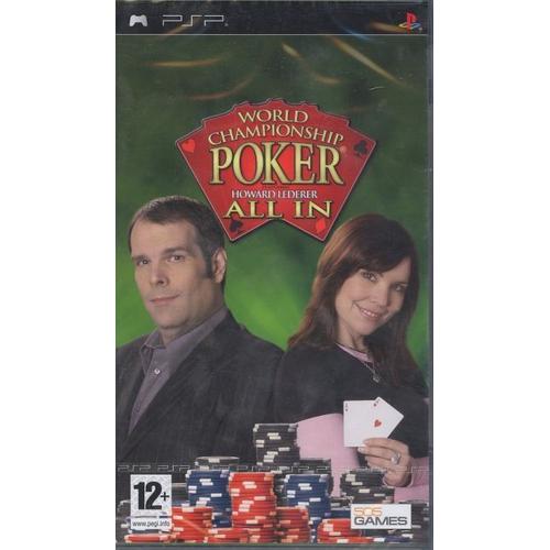 World Championship Poker Howard Lederer All In Psp