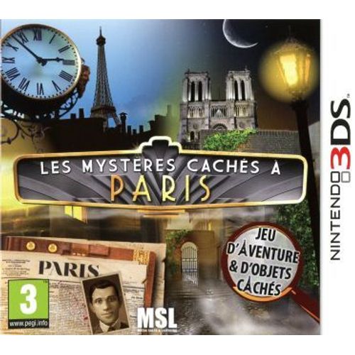 Mystères Cachés À Paris 3ds