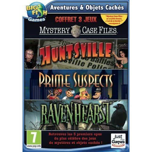 Mystery Case Files 1 À 3 (Huntsville, Prime Suspects & Ravenhearst) Pc