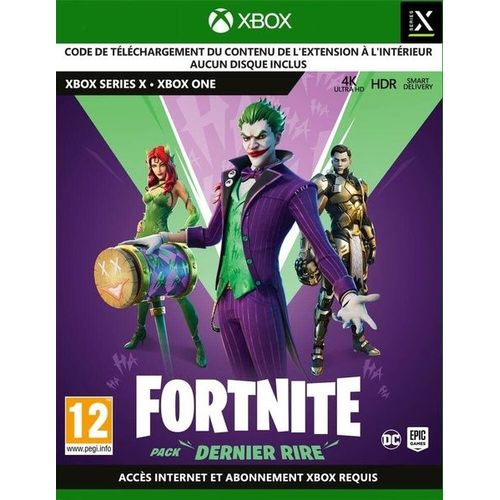 Fortnite : Pack Dernier Rire (Code In A Box) Xbox One