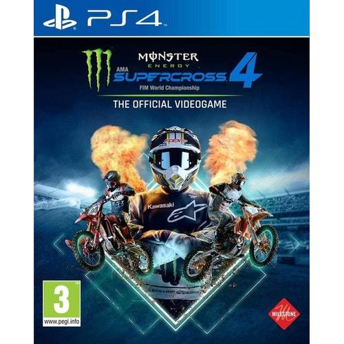 Monster Supercross Energy 4 : The Official Videogame Ps4