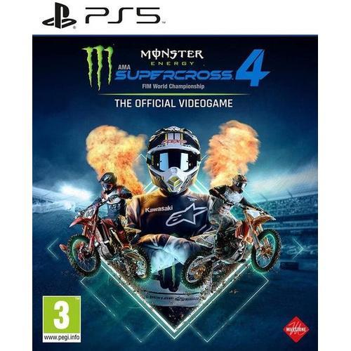 Monster Supercross Energy 4 : The Official Videogame Ps5