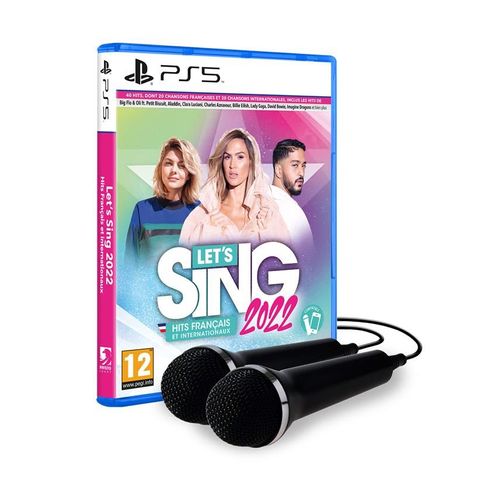 Let's Sing 2022 : Hits Français Et Internationaux + 2 Microphones Ps5