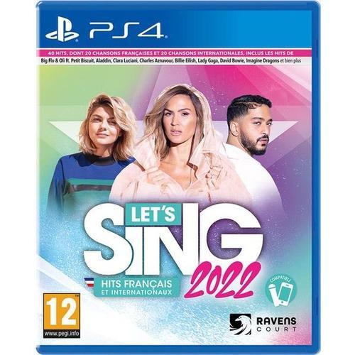 Let's Sing 2022 : Hits Français Et Internationaux Ps4