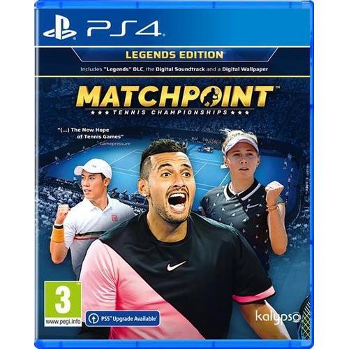 Matchpoint : Tennis Championships Legends Edition Ps4