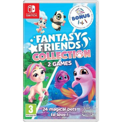 Fantasy Friends : Collection (1 + 2 + Cahier De Coloriage) Switch